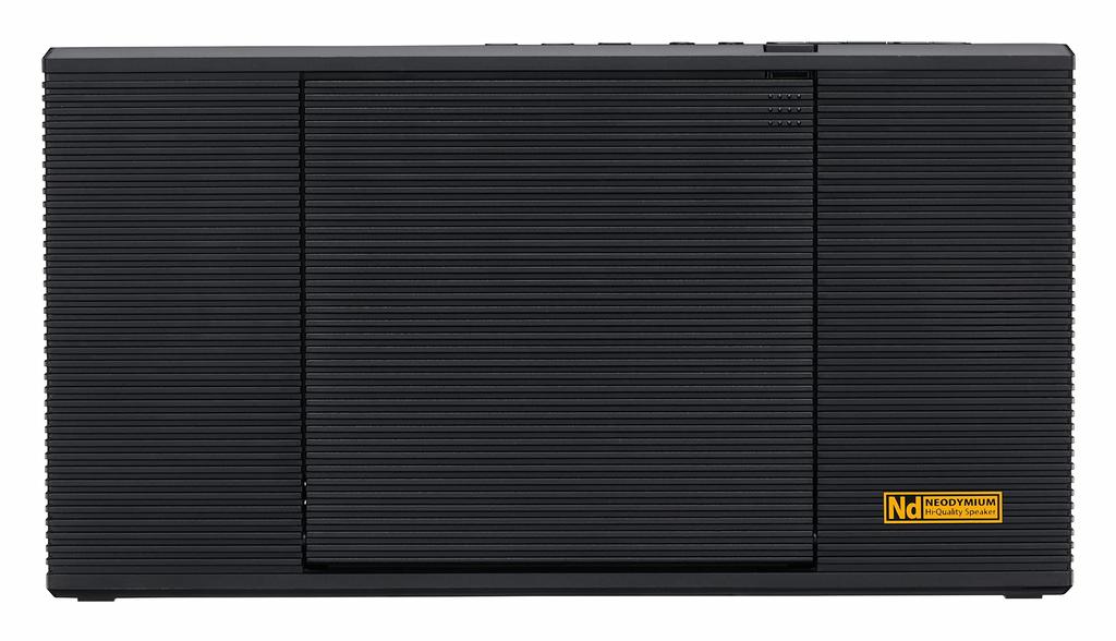 TOSHIBA TY-AN1(К) Радиоприемник с CD-проигрывателем Bluetooth с функцией передачи/приема, компактный тонкий неодимовый динамик с таймером отключения, совместимый с широким диапазоном FM, черный