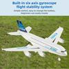 3Ch 2Ch A380 Радиоуправляемый самолет Планер Самолеты Дистанционное управление Пенопластовый самолет Самолет с фиксированным крылом 6 Гироскоп Модель самолета Игрушки Хобби