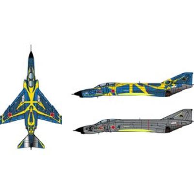 PLATZ Пластиковая модель самолета JASDF Kai 3-е авиакрыло 50-летие 1/144 F-4EJ PF-15