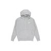 Sportswear Logo Hooded Sweatshirt Jacket Men Outerwear Gray 804392-063