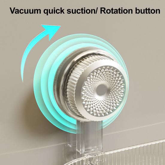 Полка для душа без сверления, съемная полка для хранения на присосках с крючками, настенный прозрачный ящик для хранения, органайзер для ванной для душевых принадлежностей