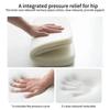 Ergonomic Hemorrhoid Seat Cushion Non-slip Chair Pad for Long Sitting Office Seat Pads  Sedentary