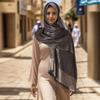 Summer Lightweight Hijab for Women Viscose Muslim Scarf Long Shawl Islamic Scarves Turkey Silk Headscarf for Womens, 180*70cm