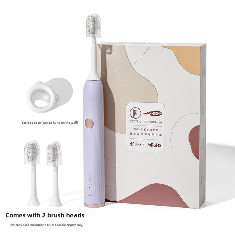 Electric Toothbrush, Couple Rechargeable Automatic Intelligent Adult Soft-bristled Sonic Toothbrush