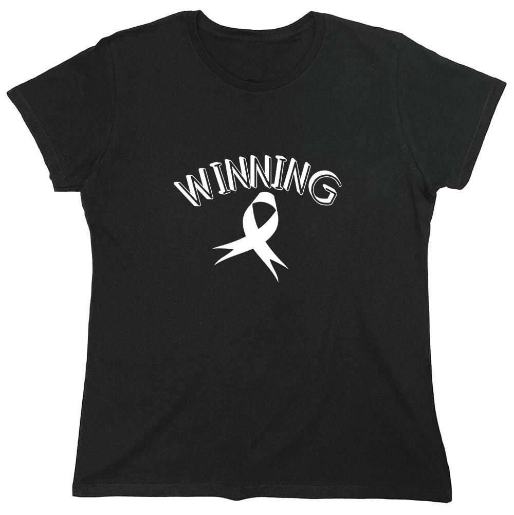 Winning Sarcastic Novelty Graphics Funny Womens T-Shirt