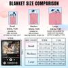1 шт. Плед Ваш Дизайн Логотип Семья Po Печать Теплый Гладкий Плед На заказ Для Любимого Папы Мамы На Зиму Новогодний Подарок