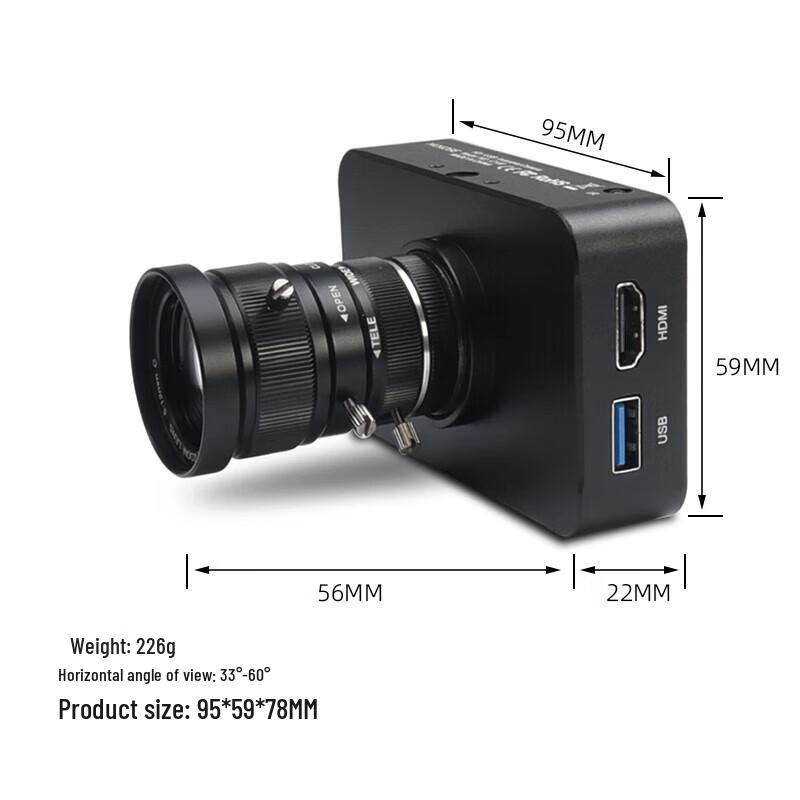 Камера MOKAX 4K HD HDMI USB для прямой трансляции