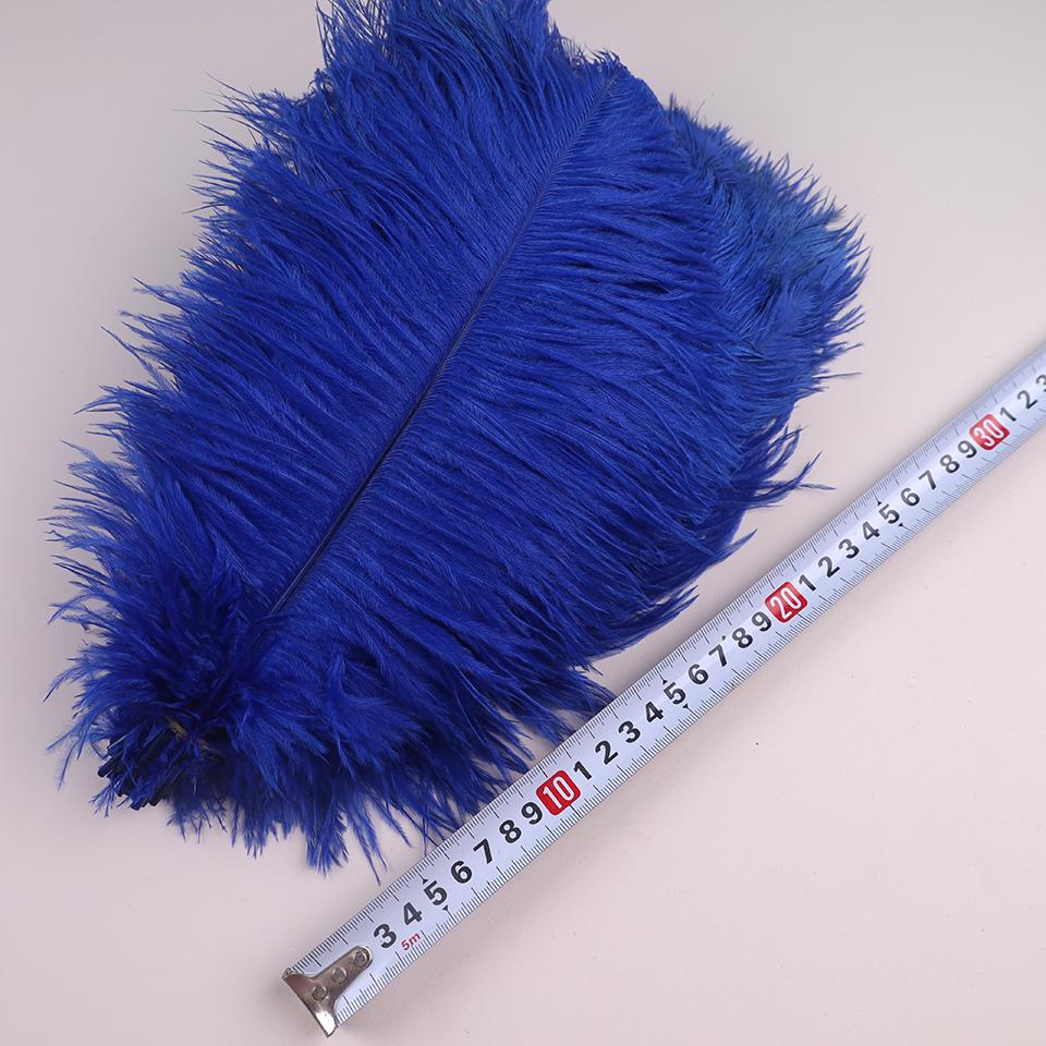 10 шт. 30-35 см Страусиные перья для рукоделия Свадебное украшение 12-14" Аксессуары для рукоделия Настольные центральные элементы Карнавальные перья
