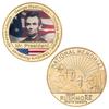 Presidential Mount commemorative coins, gold-plated and silver plated commemorative medals, enthusiasts collect commemorative gifts
