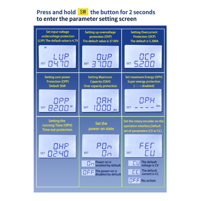 SK80H DC-DC Понижающе-повышающий преобразователь 5А 80Вт Входное питание DC6-36В Модуль регулируемого стабилизированного источника питания для лаборатории