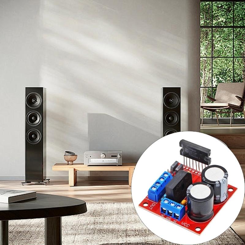 Двухканальный модуль аудиоусилителя 2x15 Вт, компактно разработанный для DIY звуковых систем, с низкими искажениями и высокой эффективностью