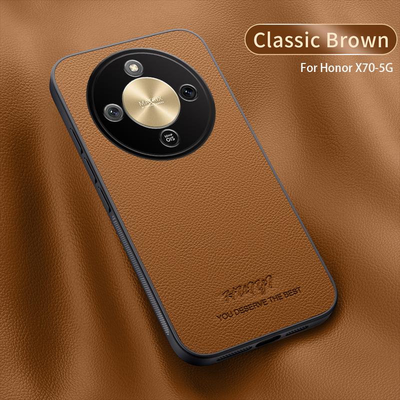 Luxury Business Leather Soft Frame Magnetic Cover for Honor X9D HonorX9D 5G Phone Cases Capa