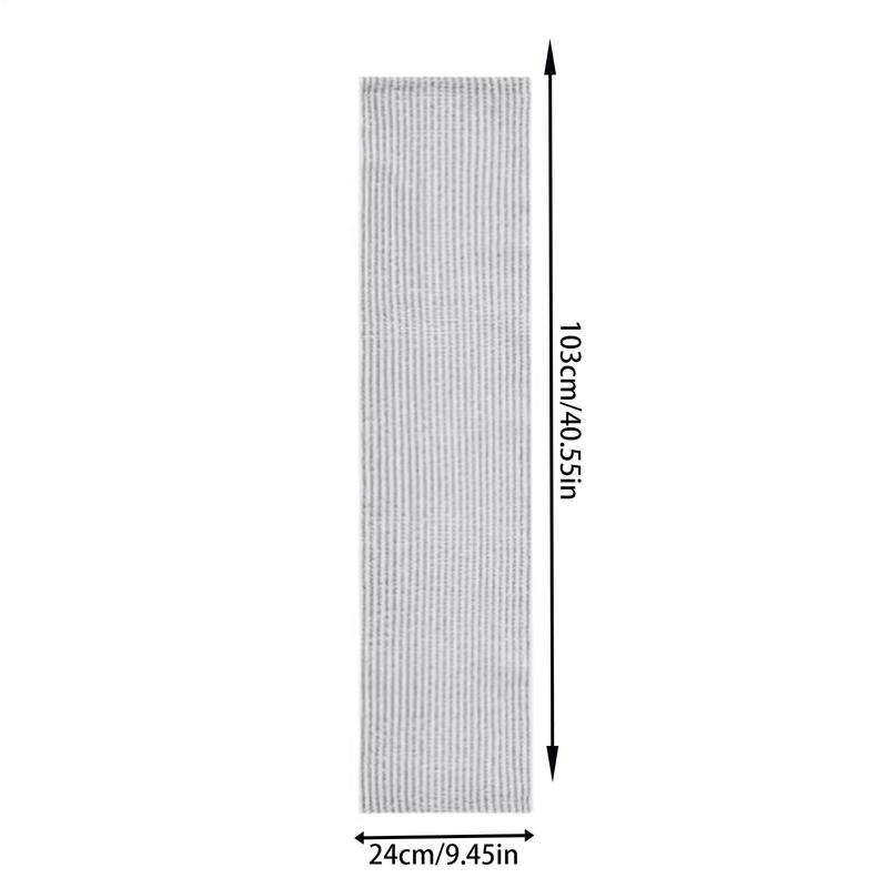 Washcloth Shower Towel 9.4 X 40.5 Inch Back Scrubber Washer Reusable Beauty Washcloth Shower Towel For Scrubbing And Washing