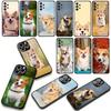 Phone Cover Dog Cute Corgi for Motorola Moto G54 G05 G24 G45 G55 G75 G85 G15 G57 G86 Power Edge 50 30 Ultra Fusion neo Pro Case