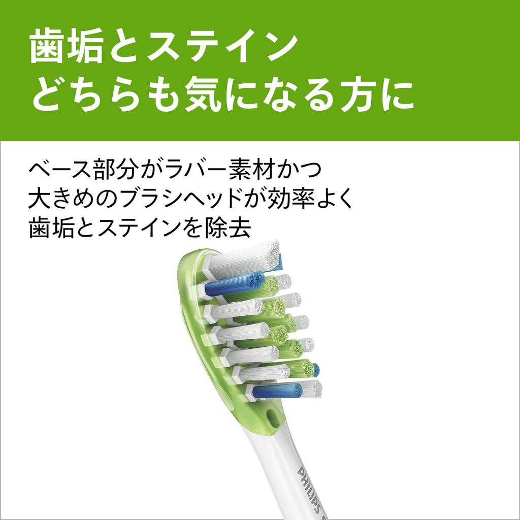 Сменная щетка Philips Sonicare Premium White Regular Genuine W3 White (3 куска) HX9063/67