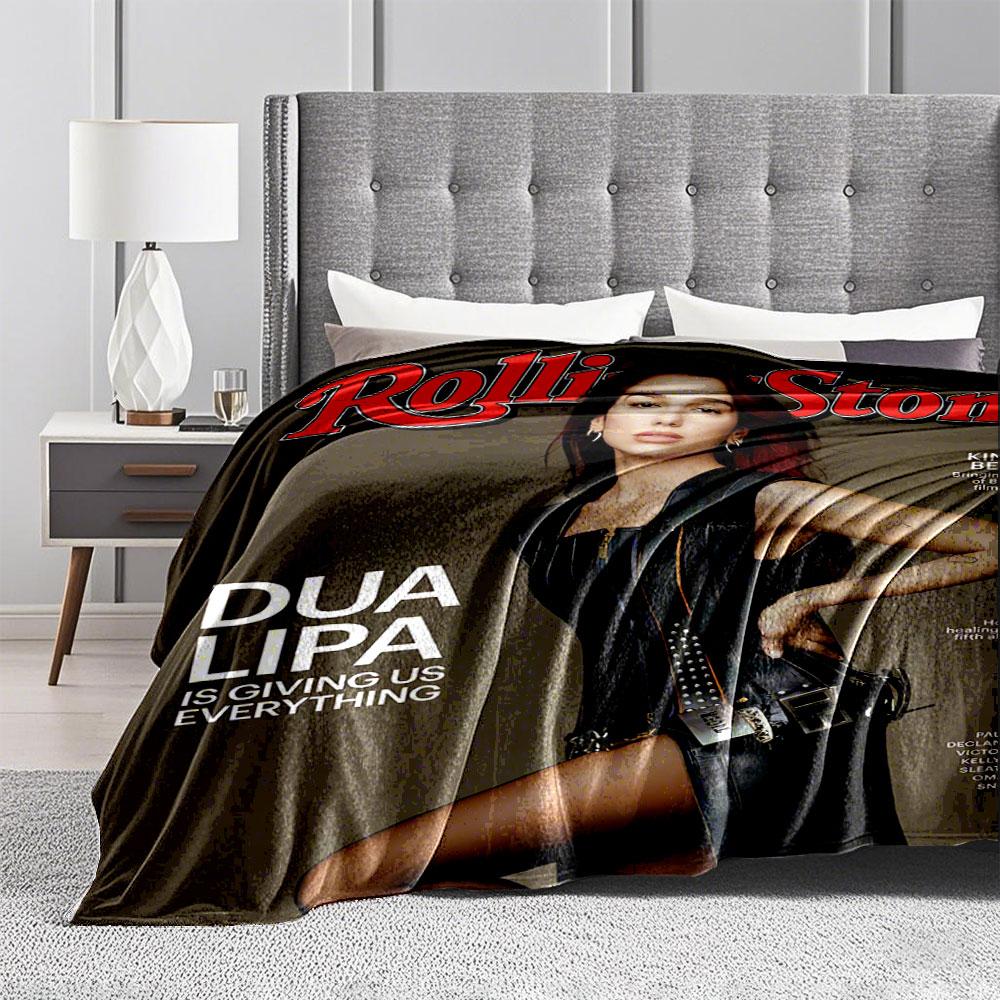 Red and Black Fashion Cover for all seasons blanket lunch break throw gift