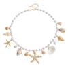 Body Jewelry Women's shell Bracelet Necklace Shell Body Chain Jewelry  Photo Props