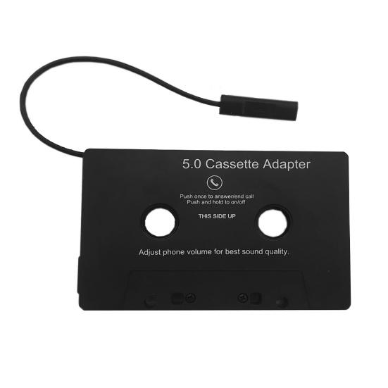 Кассетный адаптер, универсальный стереоперезаряжаемый Bluetooth-совместимый конвертер аудиокассет 5.0 AAC/MP3/SBC для автомобиля