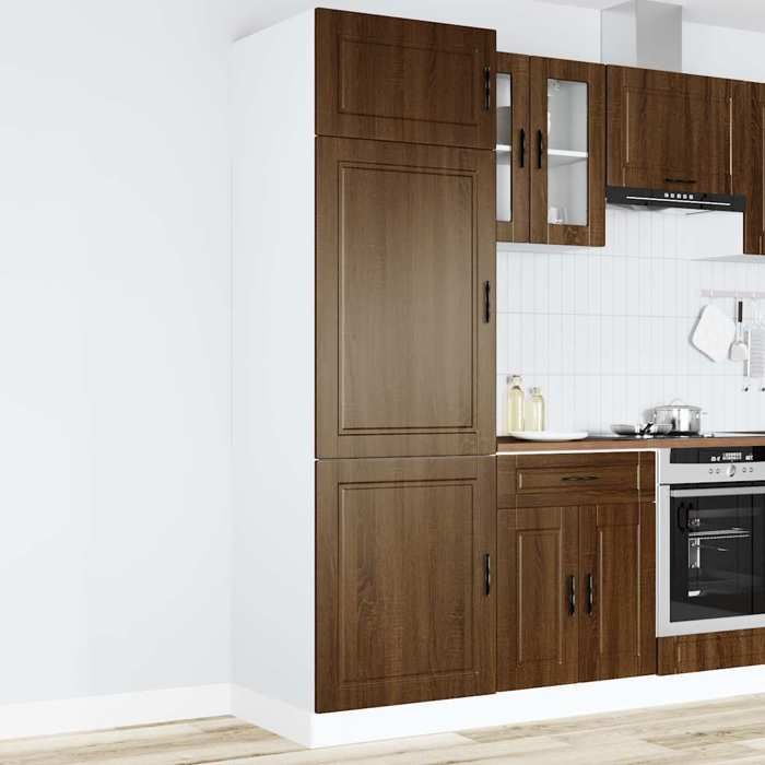 VidaXL Kitchen Cabinet Porto Brown Oak Engineered Wood 854114