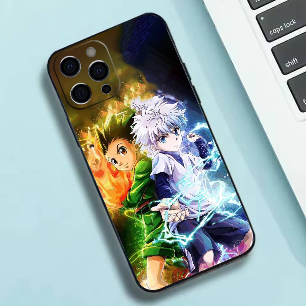 ГОРЯЧИЙ Аниме H-Hunter x Hunter Чехол для телефона Силиконовый Мягкий Для IPhone 17 16 15 14 13 12 11 X XR Plus Pro Max Plus