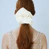 Mellotory Cloud Shirring Scrunchie (ivory)