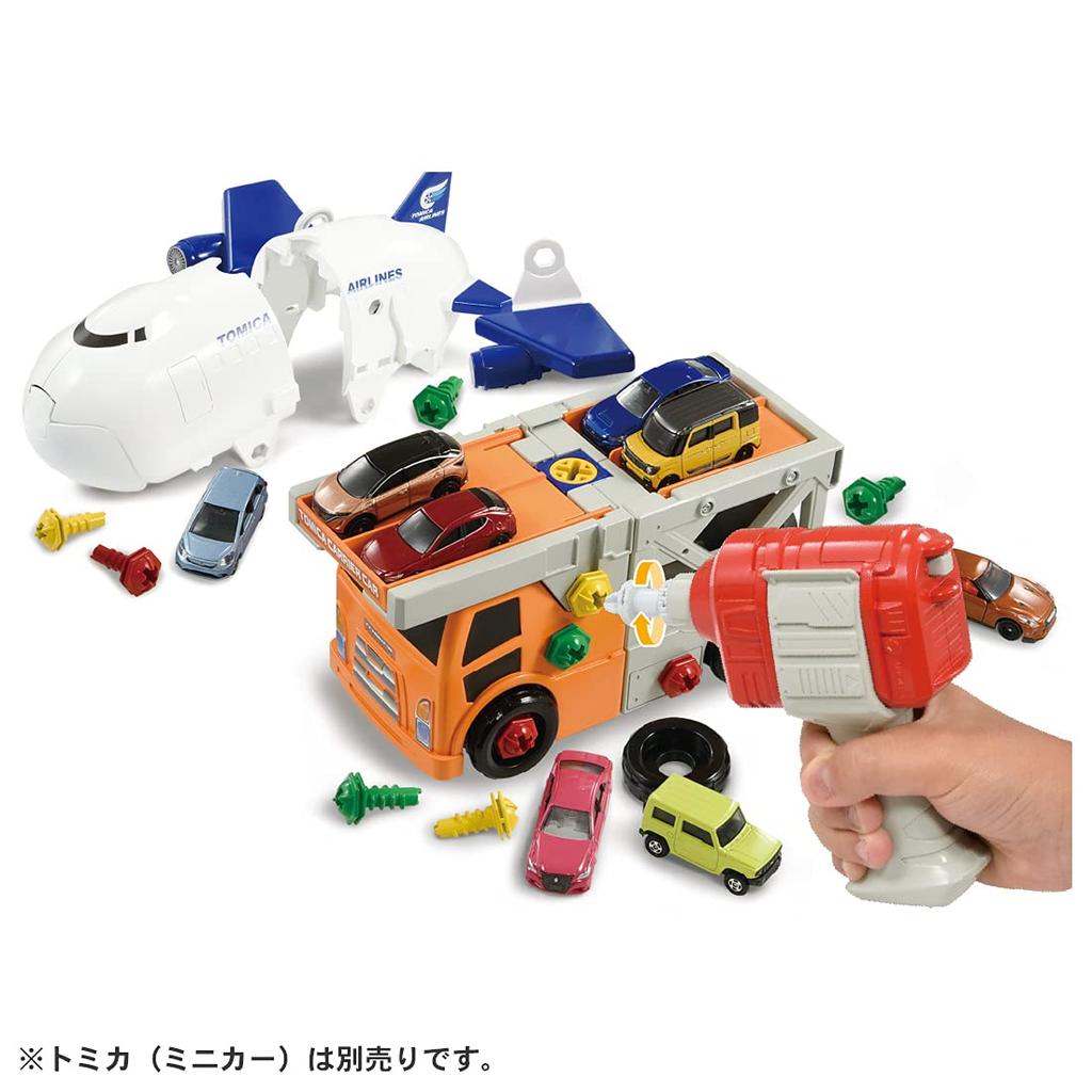 TAKARA TOMY Tomica Refurbishment Carrier Car Cargo Jet Set Mini Car Toy Ages Action! и 3+