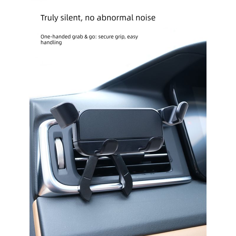 Mobile Phone Car Mount 2026 New Model Car Air Vent Navigation-Specific Multifunctional Car Hook Phone Holder