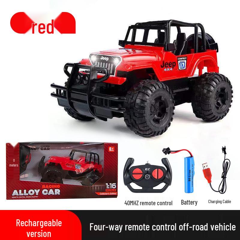 Детский игрушечный внедорожник на радиоуправлении Jeep