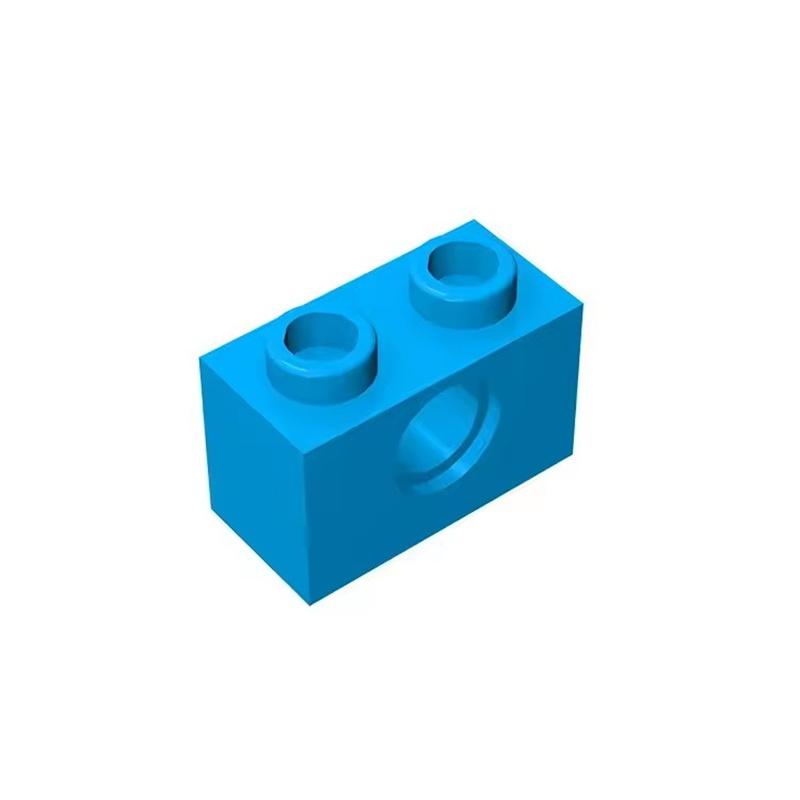 50pcs 3700 Brick 1 x 2 with Hole Bricks Collections Bulk Modular GBC Toys For Technical MOC DIY Building Blocks Compatible