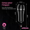 Masturbateur de poche - Eroticon - Pocket Pussy - TPE souple - Connecteur 3XLR - Sensation réaliste