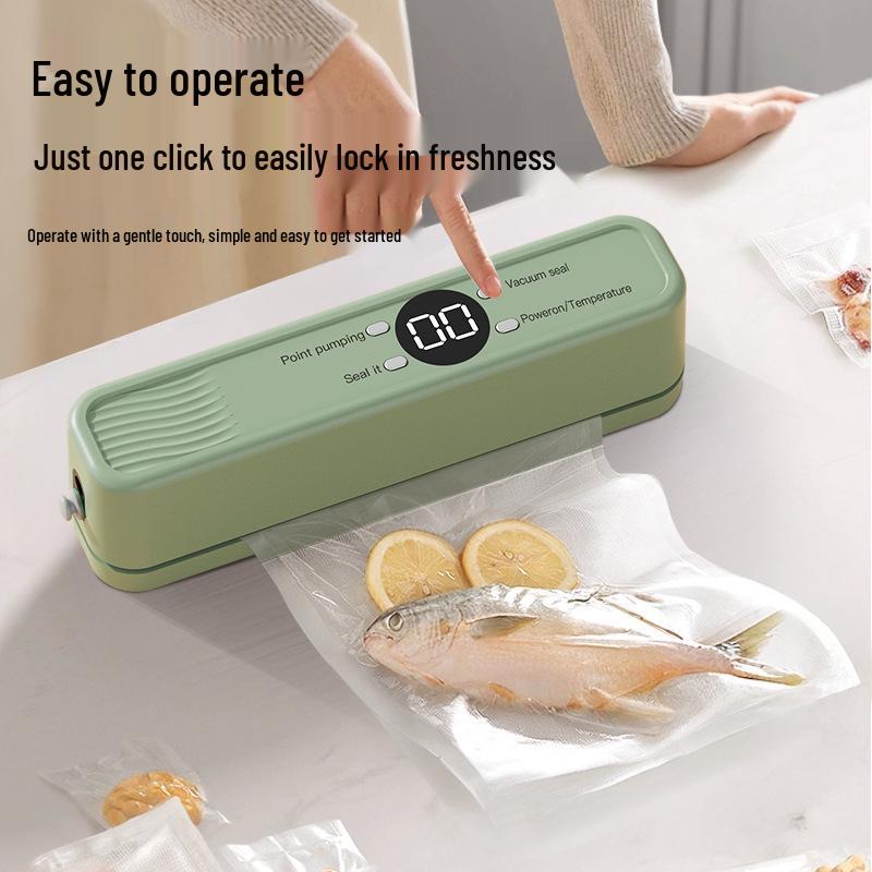 Portable Automatic Vacuum Sealer for Freshness Preservation