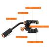 SOONPHO Video Pan and Tripod Pan and Tripod Aluminum Fluid with Extended Quick for Digital Slider 6kg Weight Invoice Issue Available Head, 2-Way Head,