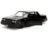 JADA TOYS 1/32 Scale Fast & Furious Dom's Buick Grand National 1987 Black F&F Dom's Buick Grand National Diecast Model Car [Parallel Import]