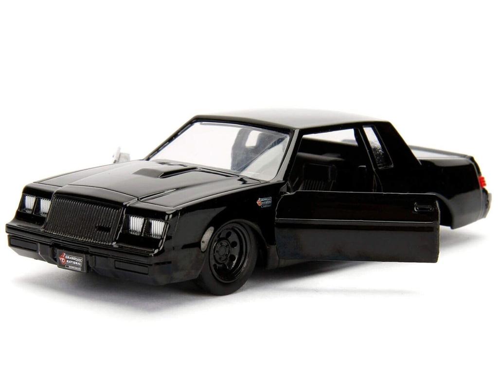 JADA TOYS 1/32 Scale Fast & Furious Dom's Buick Grand National 1987 Black F&F Dom's Buick Grand National Diecast Model Car [Parallel Import]