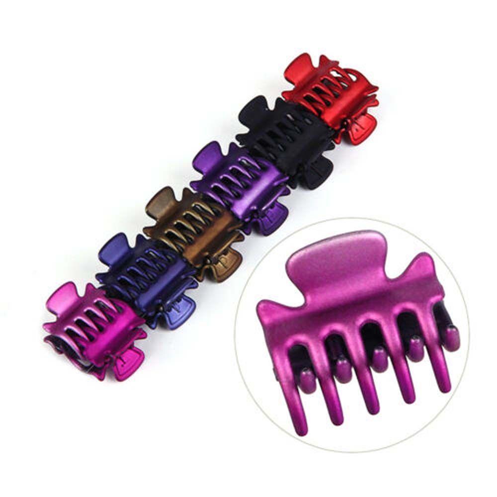 Маленькие мини-пластиковые подарки модные женские зажимы для волос заколка для волос краб зажим для волос