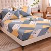 Fitted Sheet Home Bed Cover Summer Spring Winter Mattress Covers With Elastic (Without Pillowcase)
