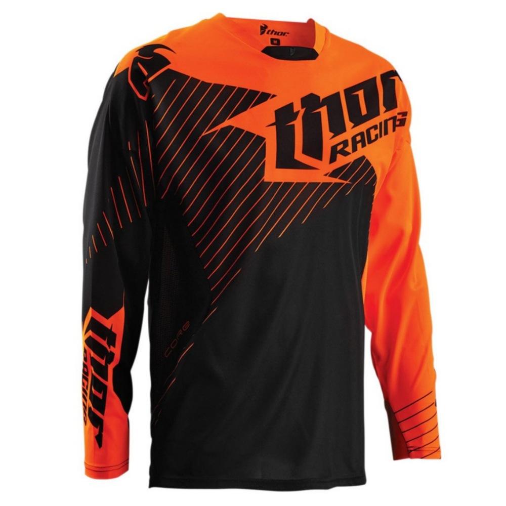 Hot Sale New Thor Team Quick-Drying Breathable Downhill Suit Summer Mountain Bike Long Sleeve T-Shirt Motorcycle Suit