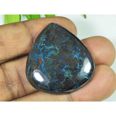 32X35X5MM натуральный шаттукит груша кабошон россыпью драгоценный камень для ювелирных изделий 79 карат SK-4509