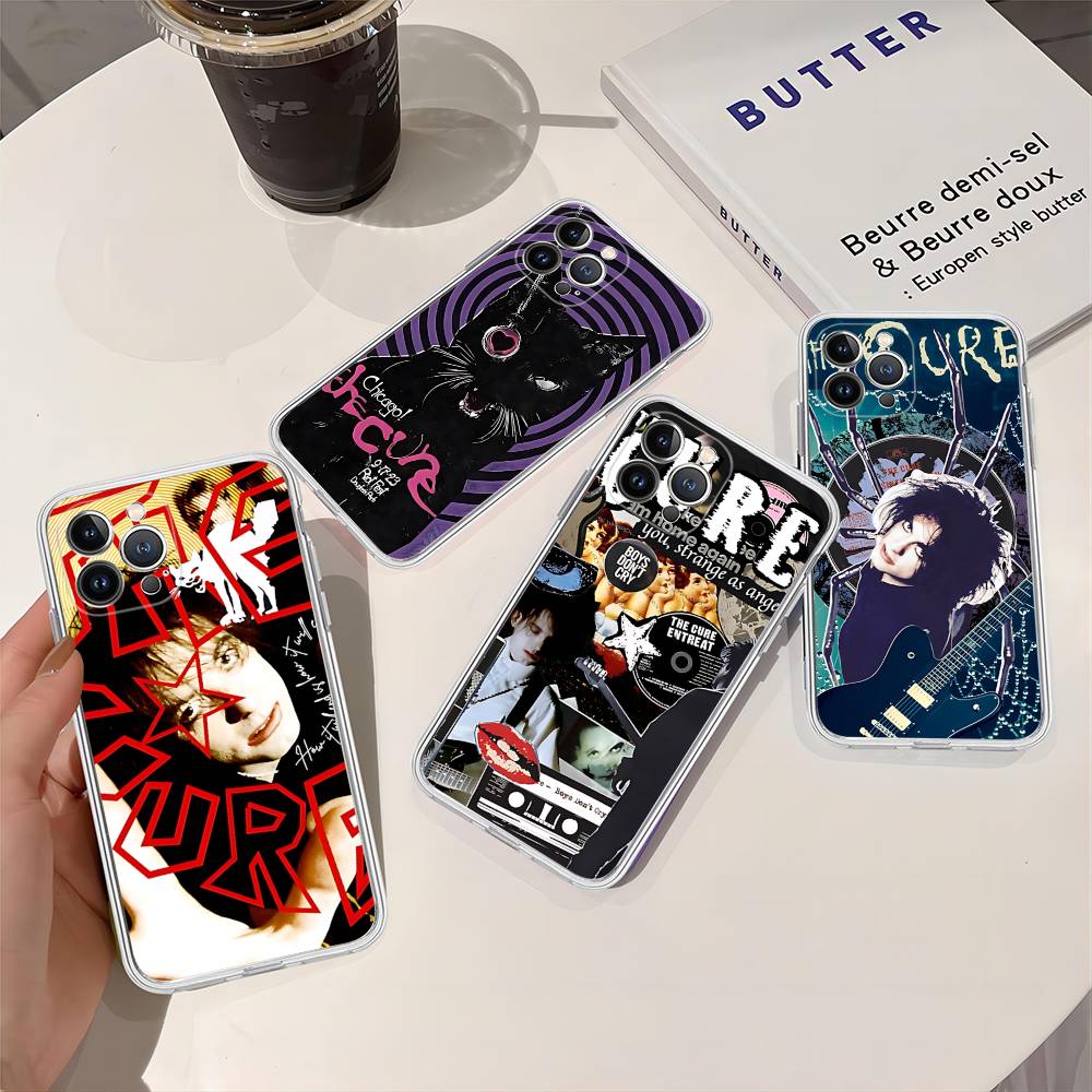 Горячий Классический Рок Чехол Для Телефона Группы The C-CureS Для IPhone 17 16 15 14 13 12 11 Pro Max Plus Мягкая Крышка Персонализированный DIY