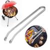 Turning Tong Stainless Steel Grilling Food Tong Long Handle Grill Tong Bacon Steak Meat Vegetables