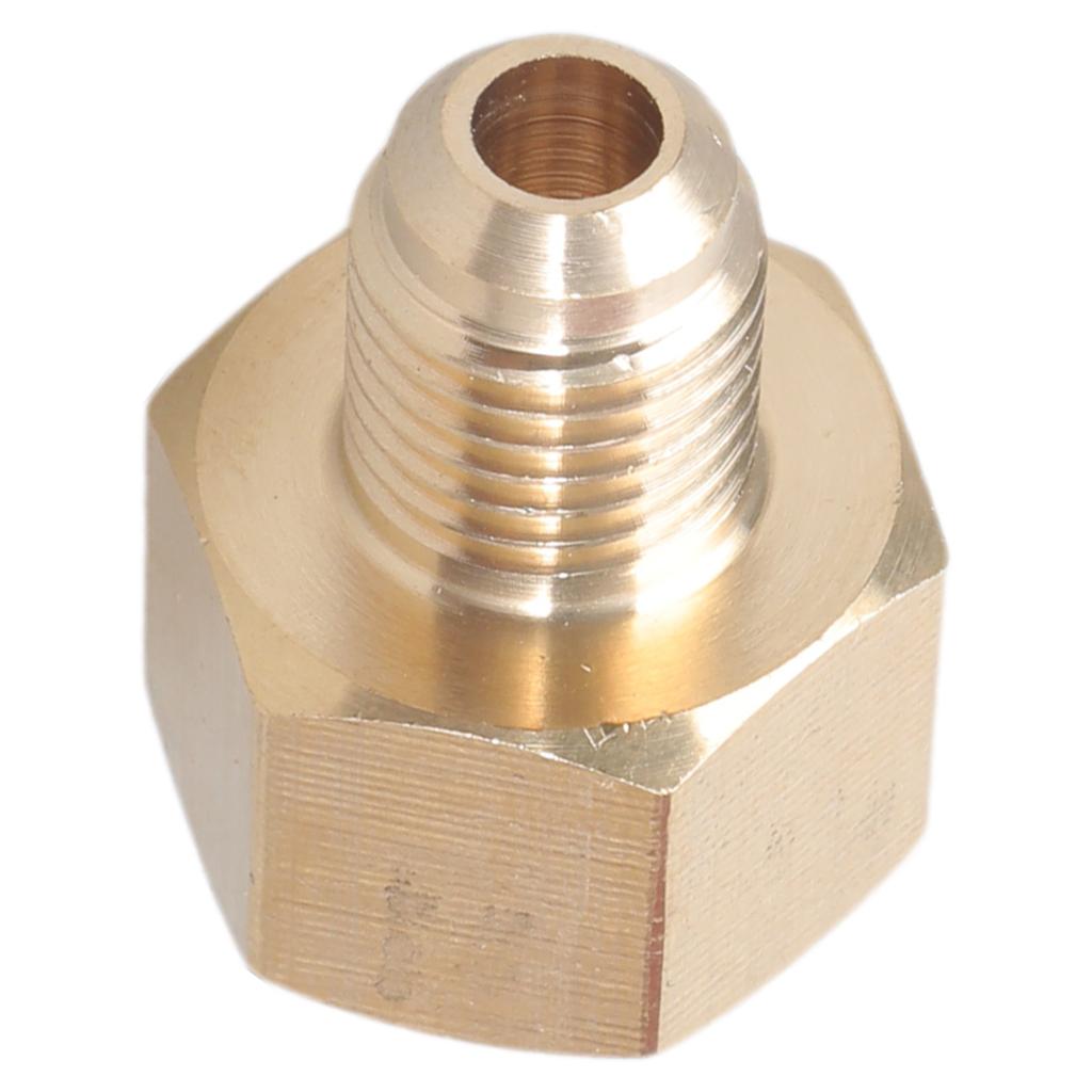 1/4 SAE Папа Адаптер Кондиционера Латунная Переходная Головка Адаптер для Регулятора Азота Фитинги Адаптер для Кондиционера Автомобиля