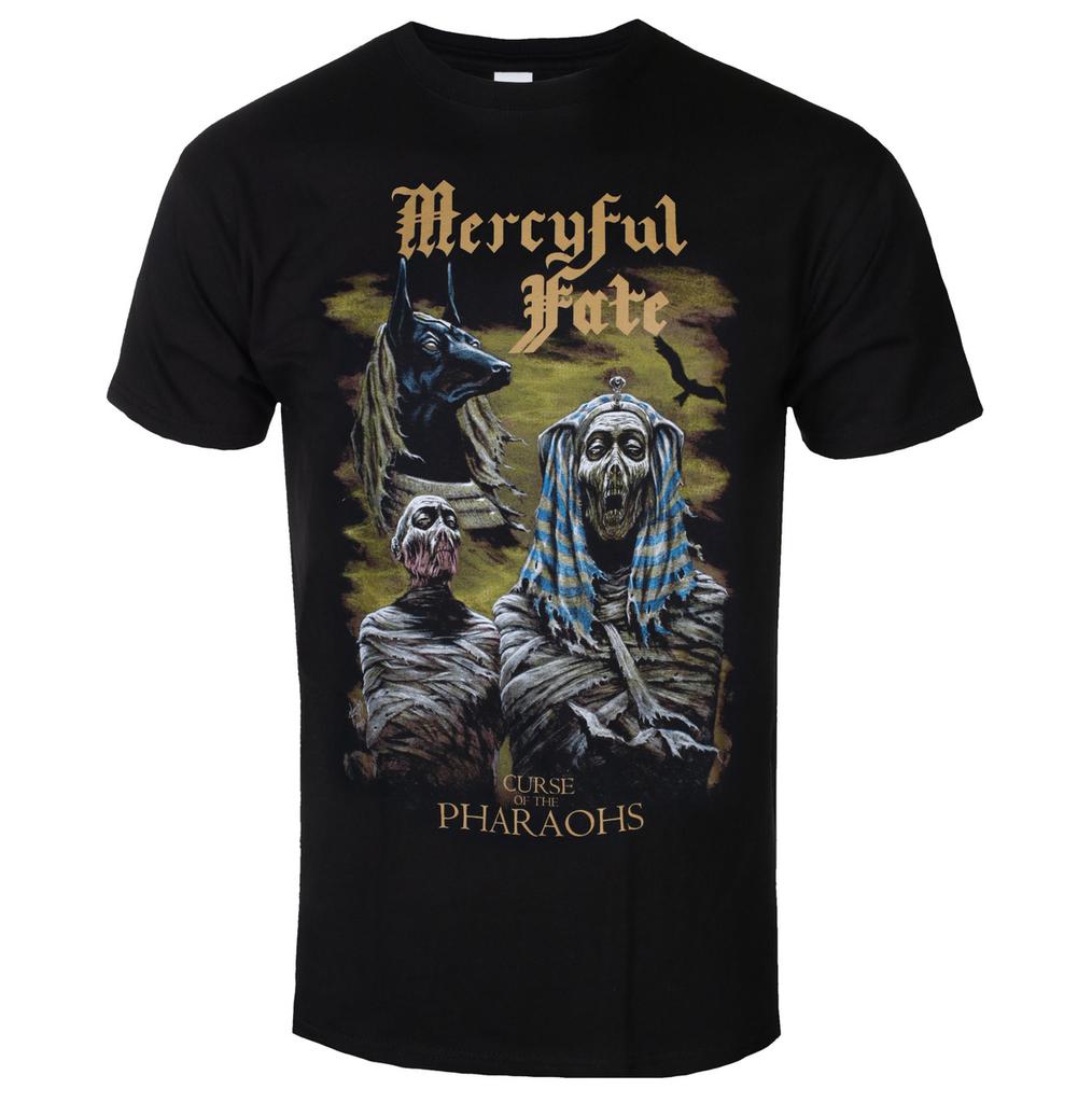 Mercyful Fate Bishop Rock Music Art Style Summer Casual TShirt Unisexs and Womens Luxury Brand Top New
