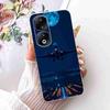 For Honor 90 Pro 5G 6.78" Case Fashion Painted Butterfly Silicone TPU Back Cover For Honor 90Pro 90 PRO 5G REP-AN00 Phone Cases