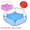 Blue Sky Ocean Kids' Pop-Up Ball Pit Tent - Animal Playpen Toy