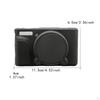 Silicone Camera Case Bag for SX740 SX730 with Removable Lens Cover Easy to Hold and Carry