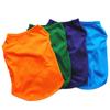 Custom Logo OEM ODM Solid Colors Polyester T-Shirt for Dogs and Cats Low MOQ Factory Price for All Seasons Pet Clothes