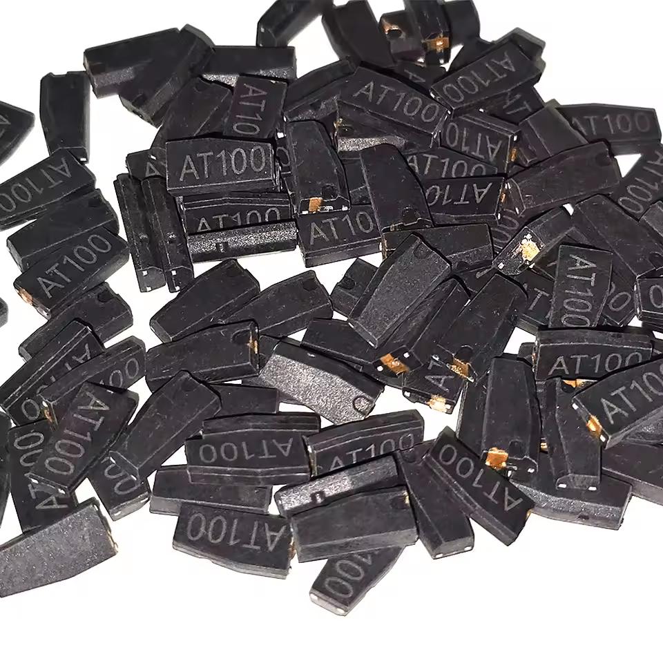 10PCS AUTEL AT100 Super Transponder Chip Compatible with Autel Key Programming Tools Including the KM100, IM508 and IM608 Series