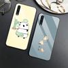 Animal Corgi Dog Case For Samsung Galaxy A71 A72 A70 A73 A53 A13 5g A03 A22 A21s A03 Core A42 A52 Luxury Glass Cover Coque