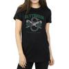 Harry Potter Womens/Ladies Slytherin Quidditch Emblem Cotton Boyfriend T-Shirt