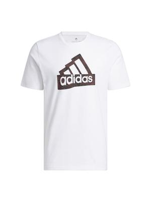 Городской побег Графическая футболка с коротким рукавом ENC37 Белая M Мужская (HR2997)